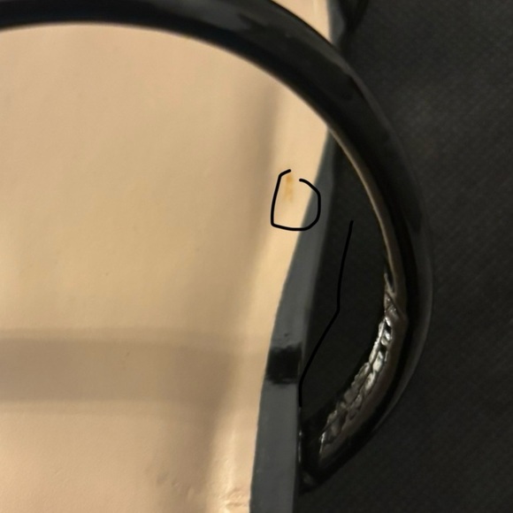 Brand new NO BOX Mix No. 6 Black Patent Strappy Seana Sandals โ Size 8.5 - Picture 10 of 10